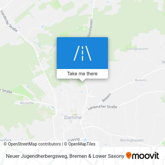 Neuer Jugendherbergsweg map