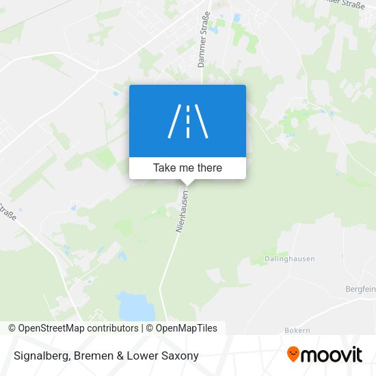 Signalberg map