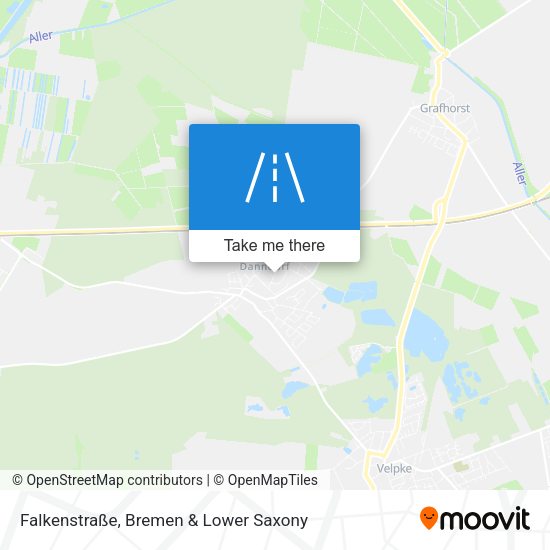 Falkenstraße map