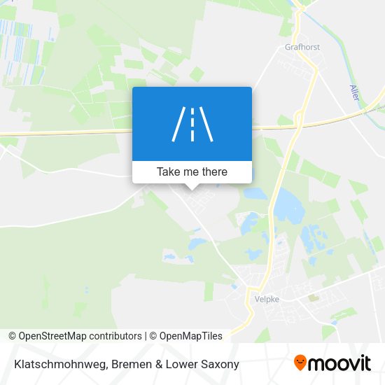 Klatschmohnweg map