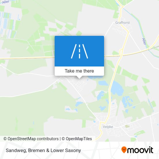 Sandweg map