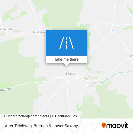 Alter Teichweg map