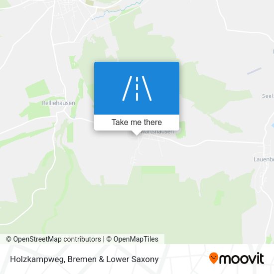 Holzkampweg map