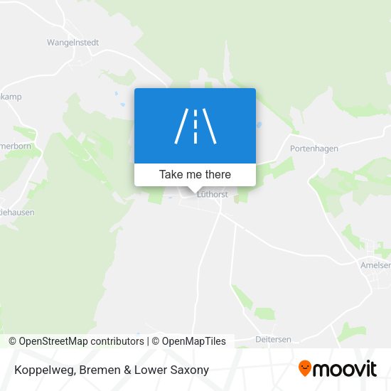 Koppelweg map