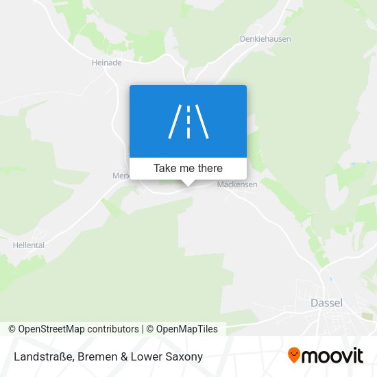 Landstraße map
