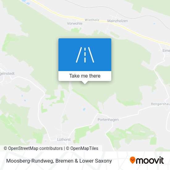 Moosberg-Rundweg map