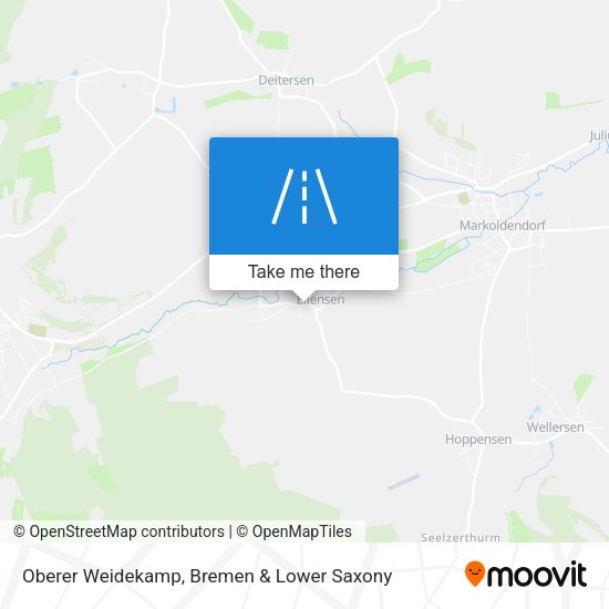 Oberer Weidekamp map