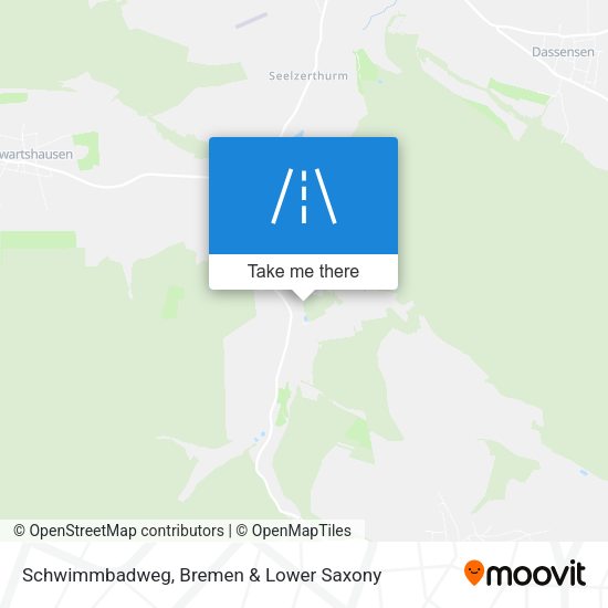 Schwimmbadweg map