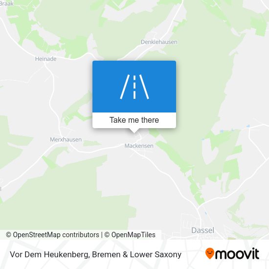 Vor Dem Heukenberg map