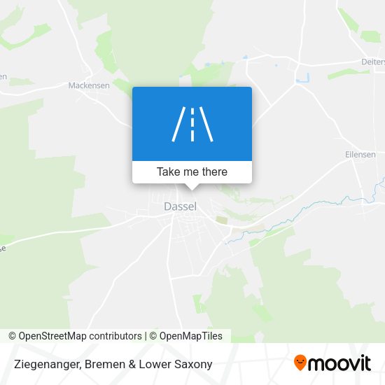 Ziegenanger map