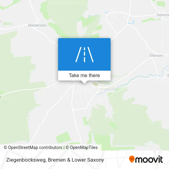 Карта Ziegenbocksweg