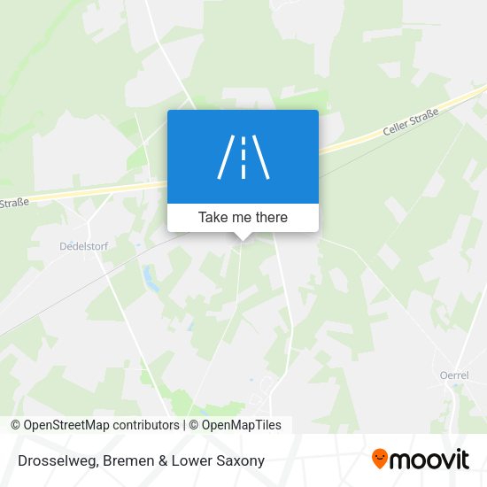 Drosselweg map
