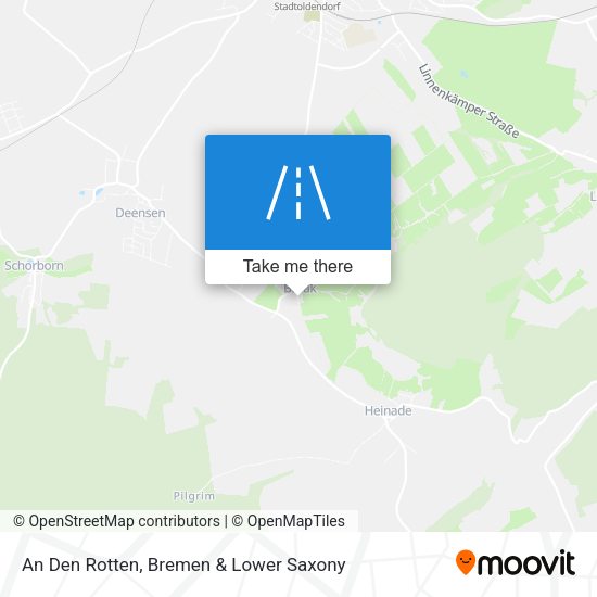 An Den Rotten map