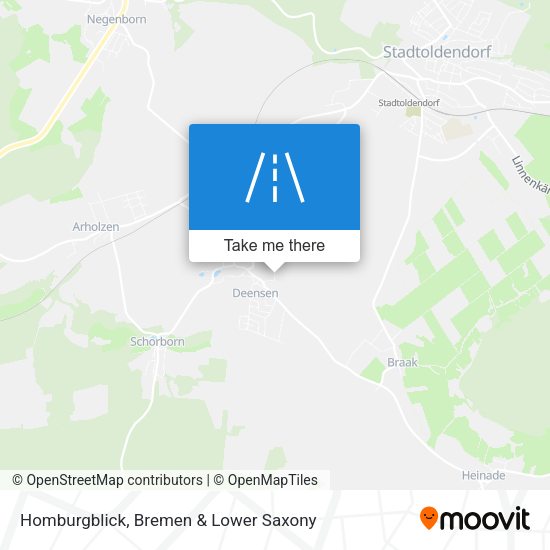 Homburgblick map