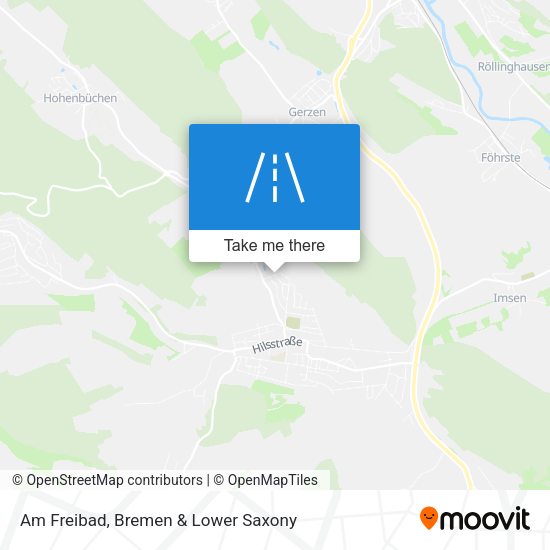 Am Freibad map