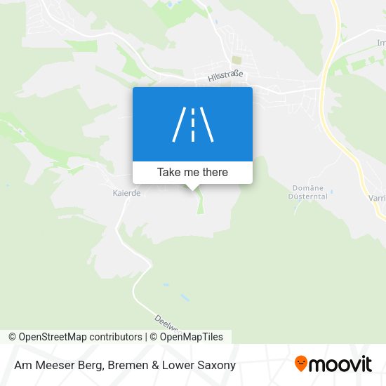 Am Meeser Berg map