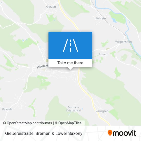 Gießereistraße map