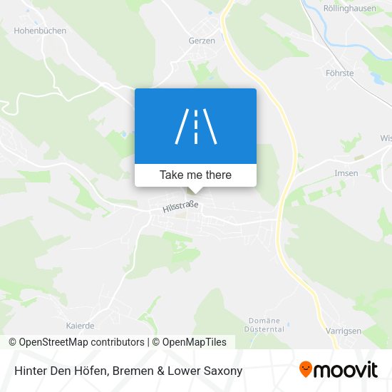 Hinter Den Höfen map