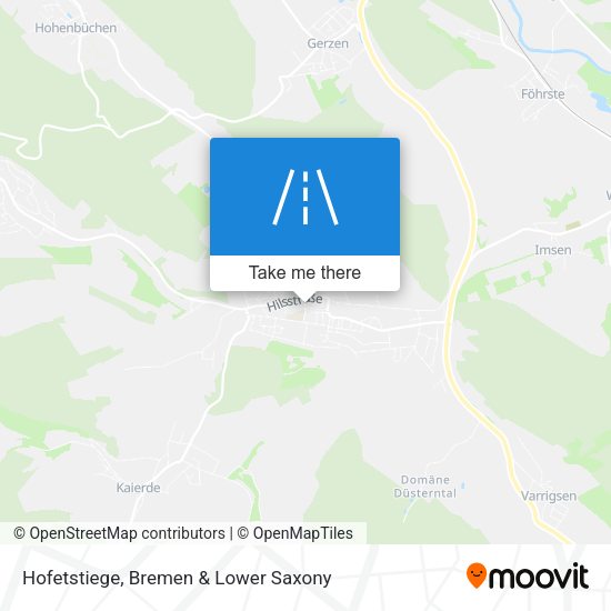 Hofetstiege map