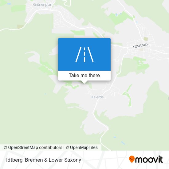 Idtberg map