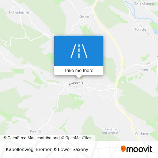 Kapellenweg map