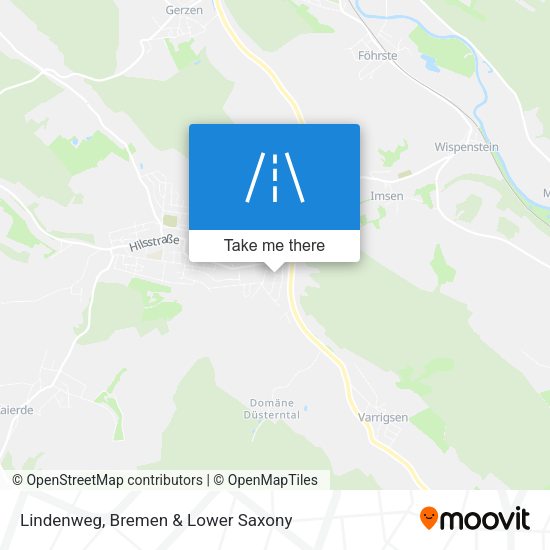 Lindenweg map