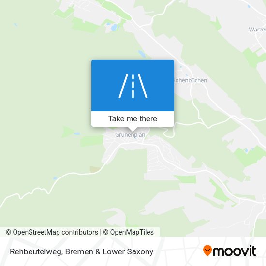 Rehbeutelweg map