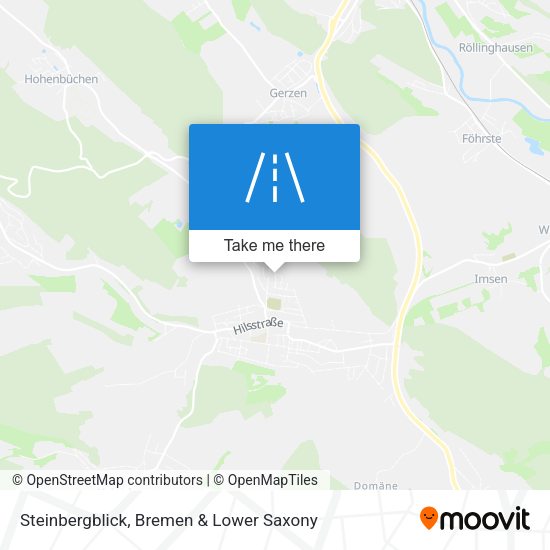 Steinbergblick map