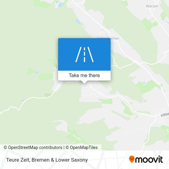 Teure Zeit map