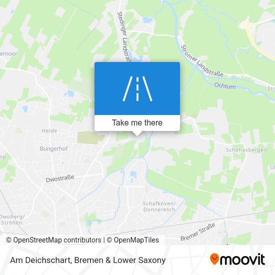 Am Deichschart map