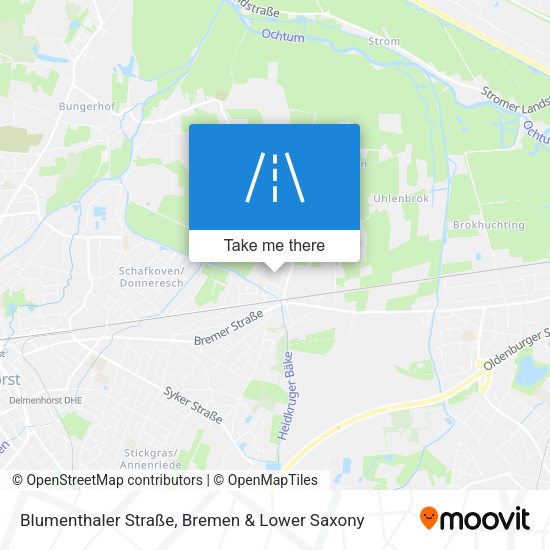 Blumenthaler Straße map