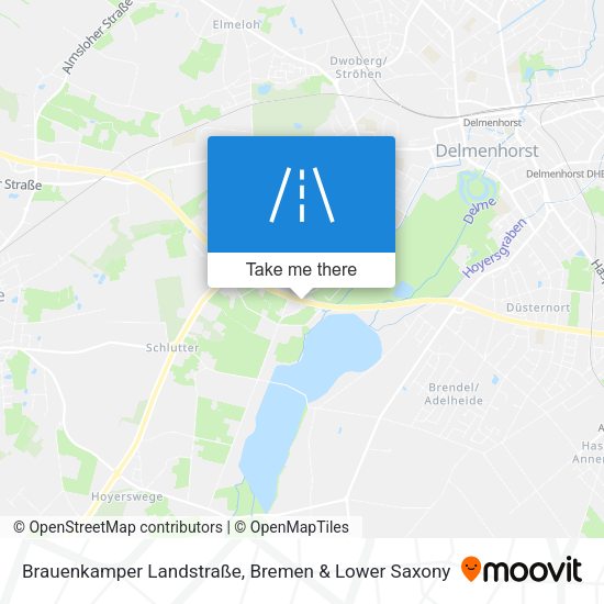 Brauenkamper Landstraße map