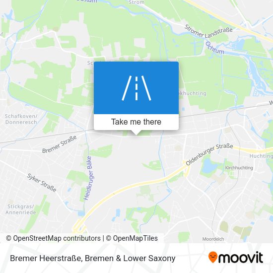 Bremer Heerstraße map