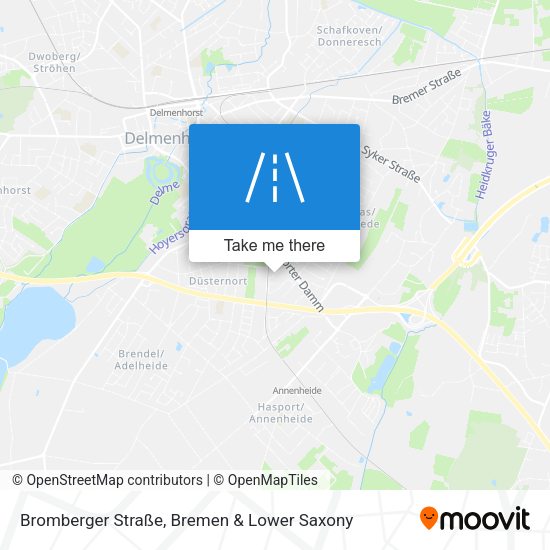 Bromberger Straße map