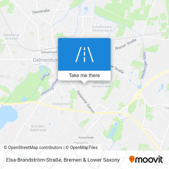 Elsa-Brandström-Straße map