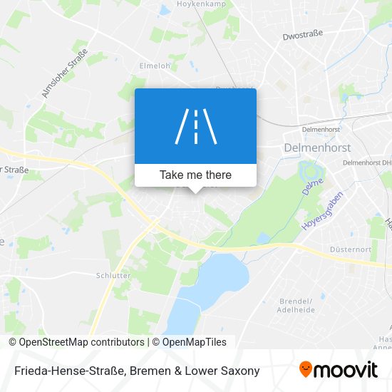 Frieda-Hense-Straße map