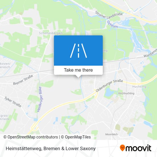 Heimstättenweg map