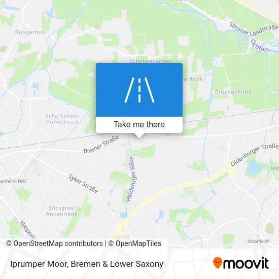 Карта Iprumper Moor