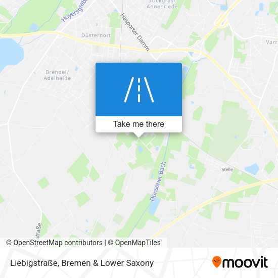 Liebigstraße map