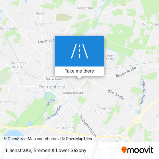 Lilienstraße map