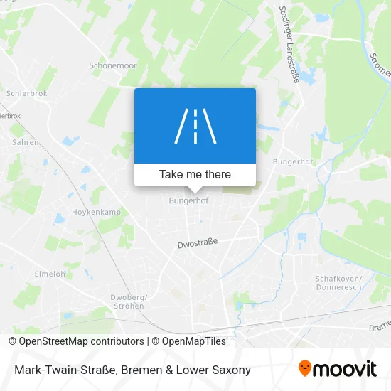 Карта Mark-Twain-Straße
