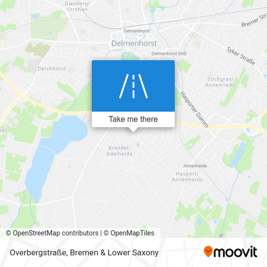 Overbergstraße map