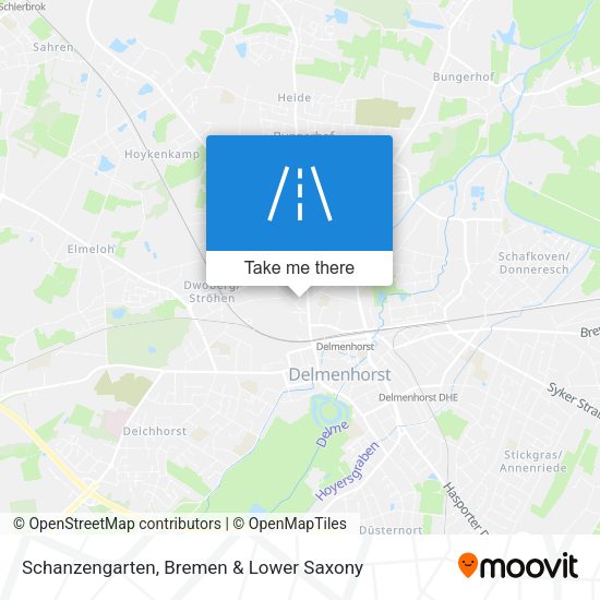 Schanzengarten map