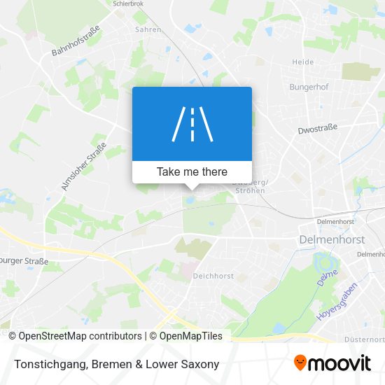 Tonstichgang map
