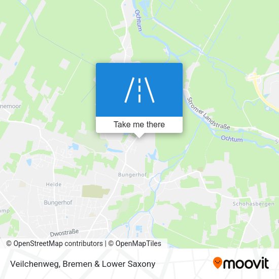 Veilchenweg map