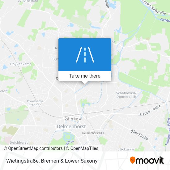 Wietingstraße map