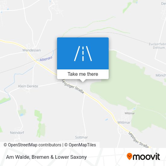Am Walde map