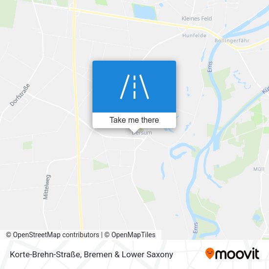 Korte-Brehn-Straße map