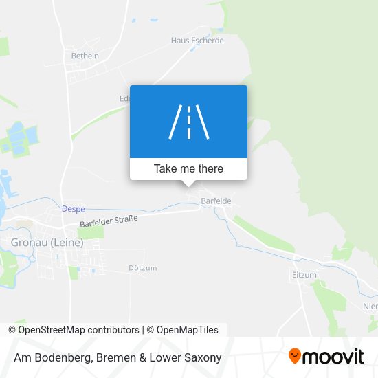 Am Bodenberg map
