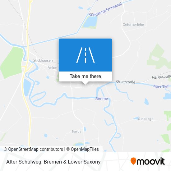 Alter Schulweg map